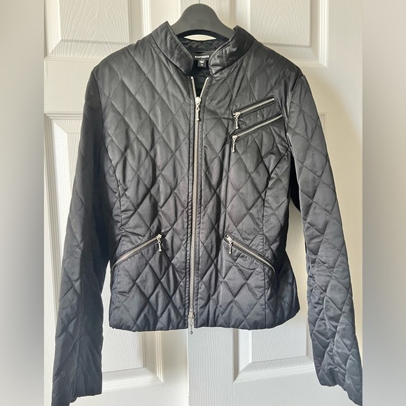Express Jackets & Blazers - Woman’s Express Black Quilted Jacket